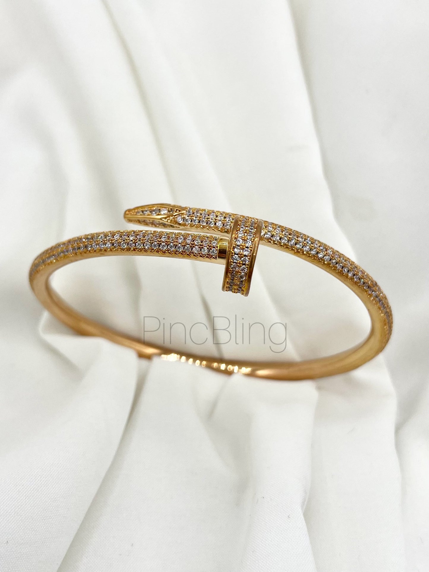 Branded Stone Bracelet