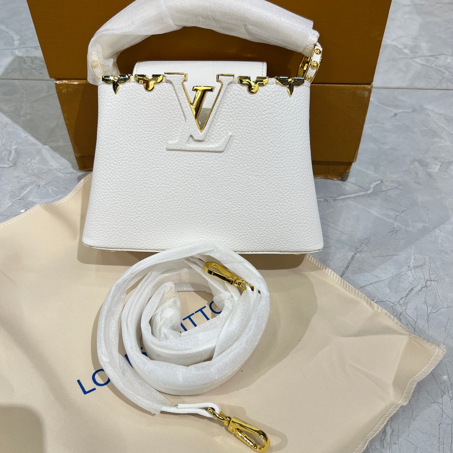 Ivory Grace Tote Bag