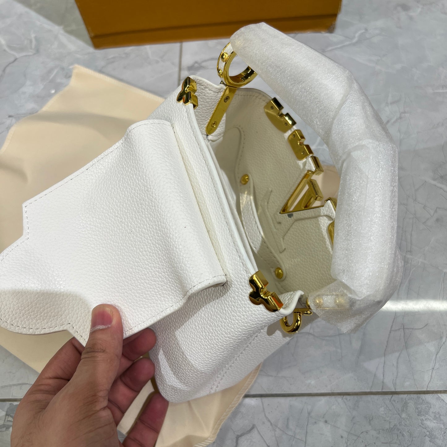Ivory Grace Tote Bag