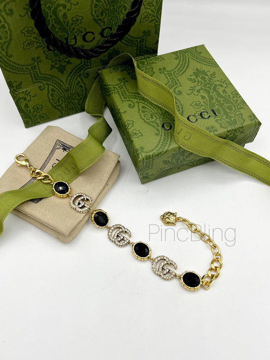 Royal Noir Branded Bracelet GU