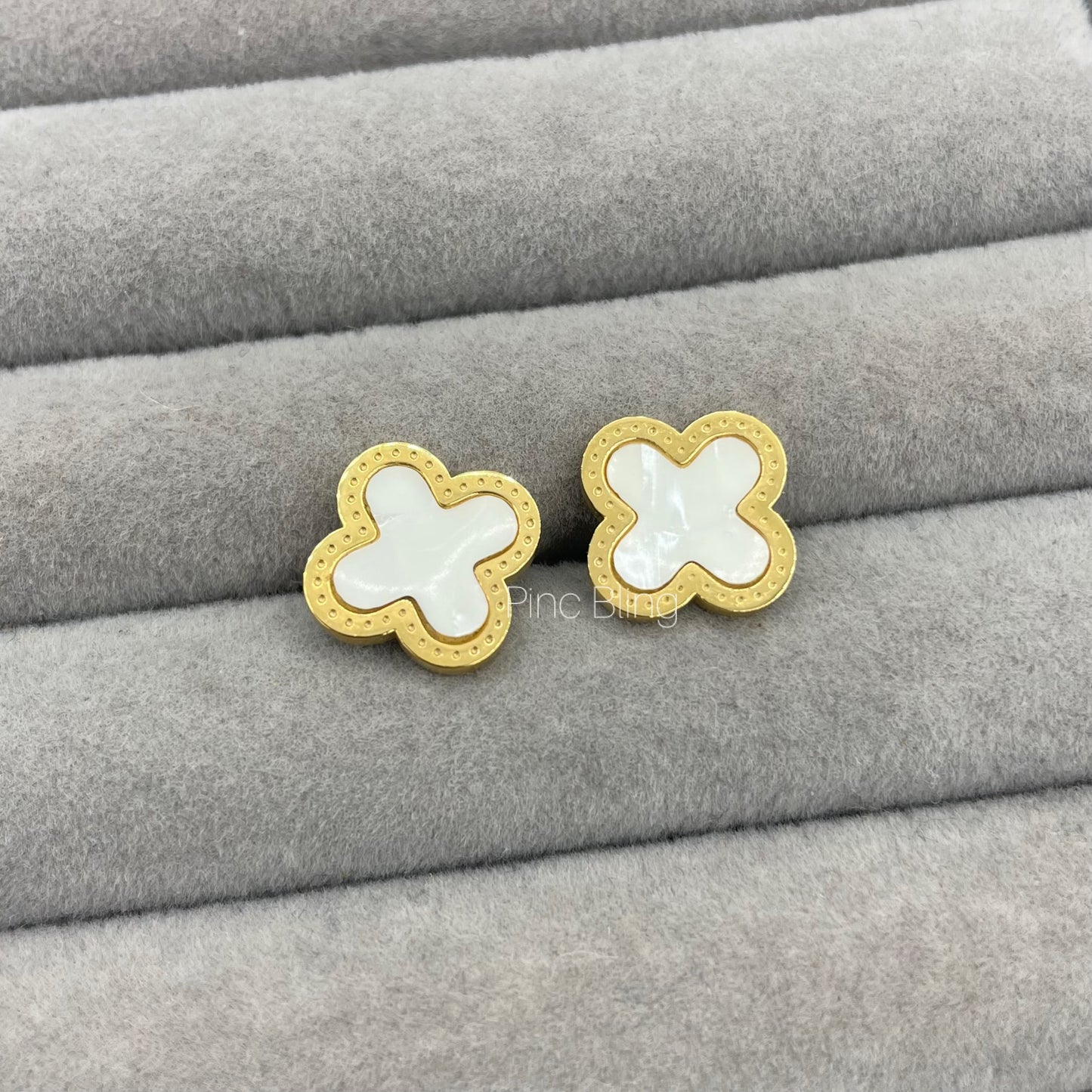 Branded ear stud