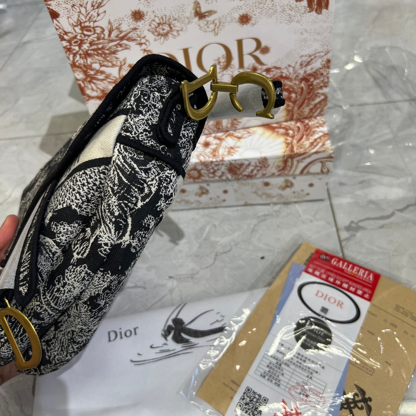 Monogram Saddle Bag