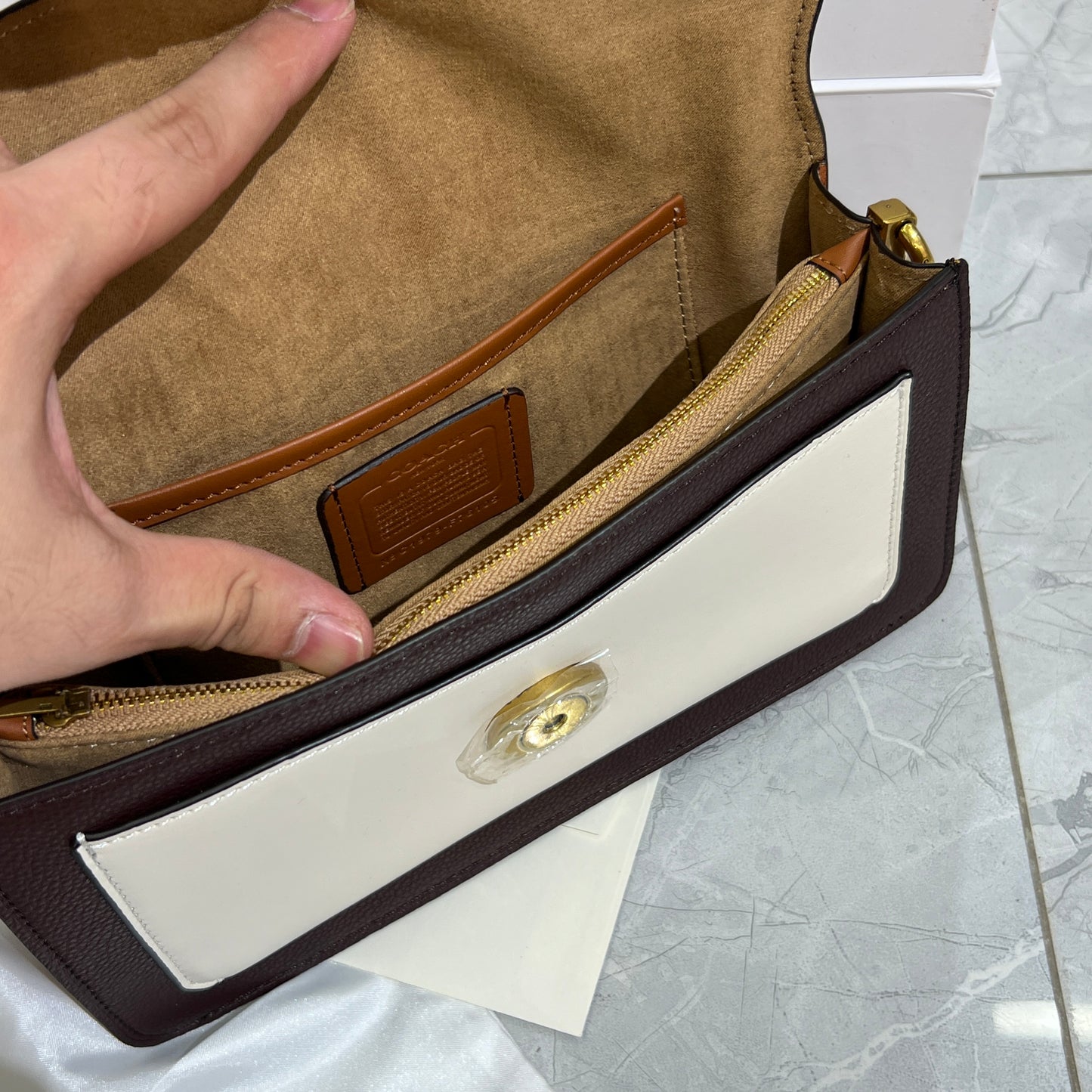 Branded Harmony Satchel Bag
