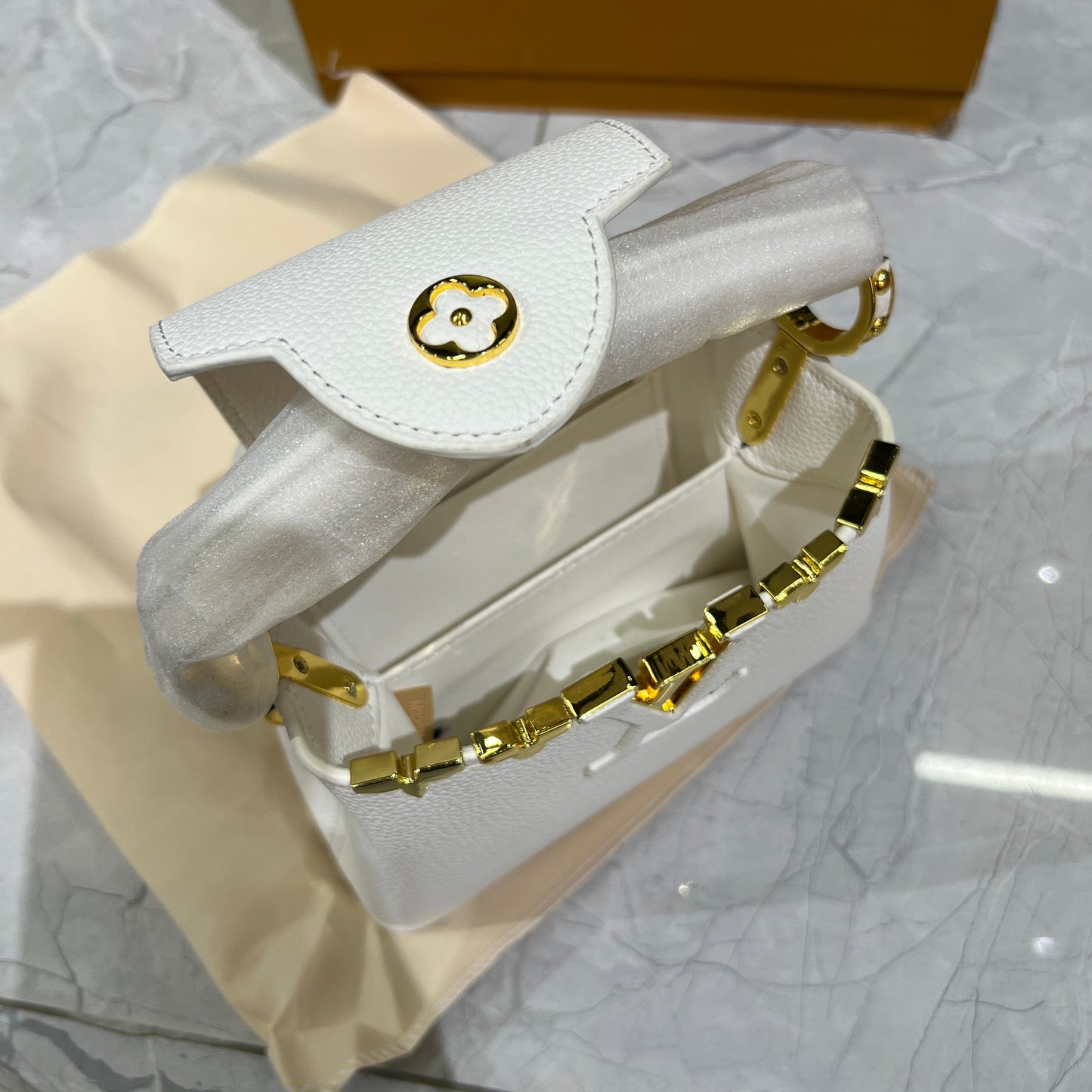 Ivory Grace Tote Bag