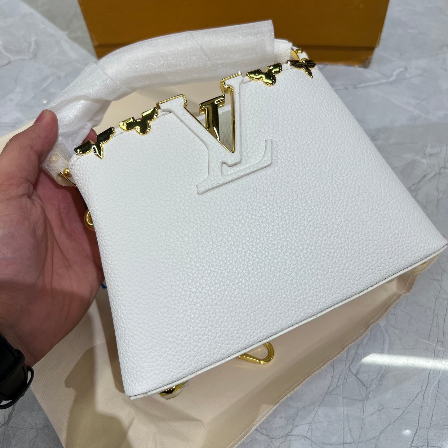 Ivory Grace Tote Bag