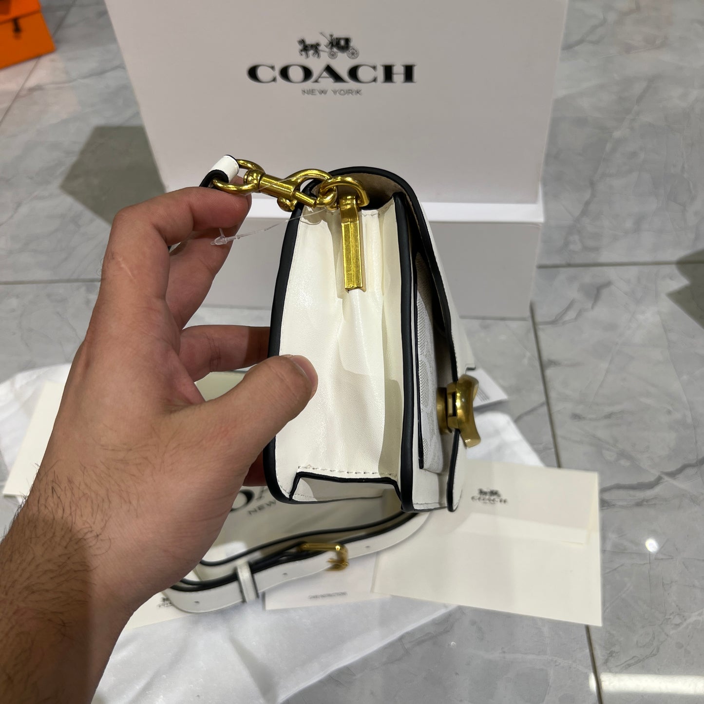 Branded Flap Bag