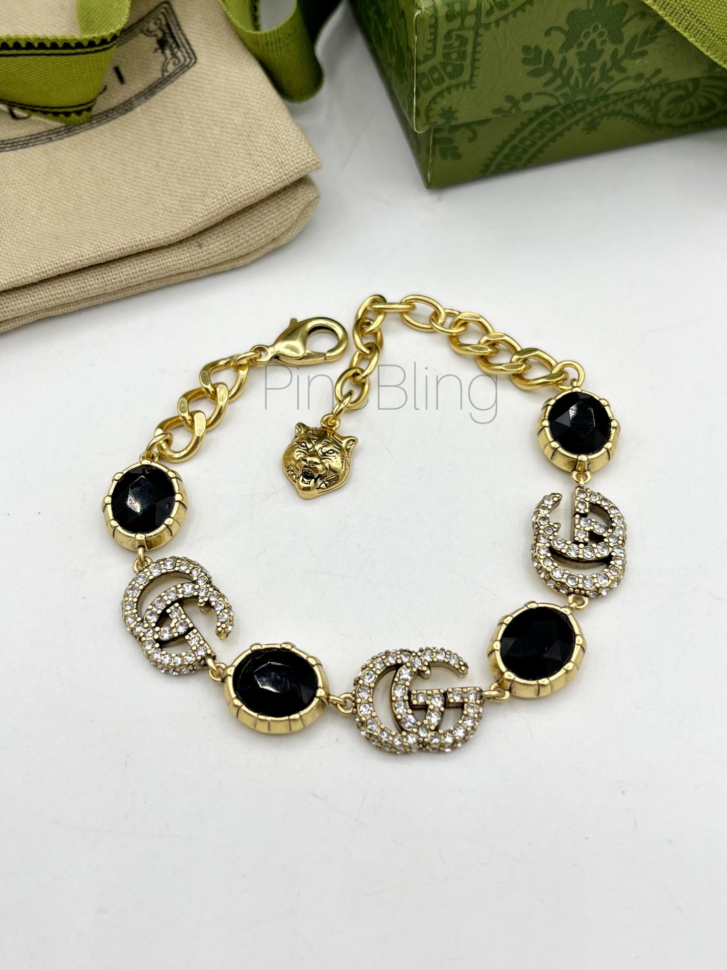 Royal Noir Branded Bracelet GU