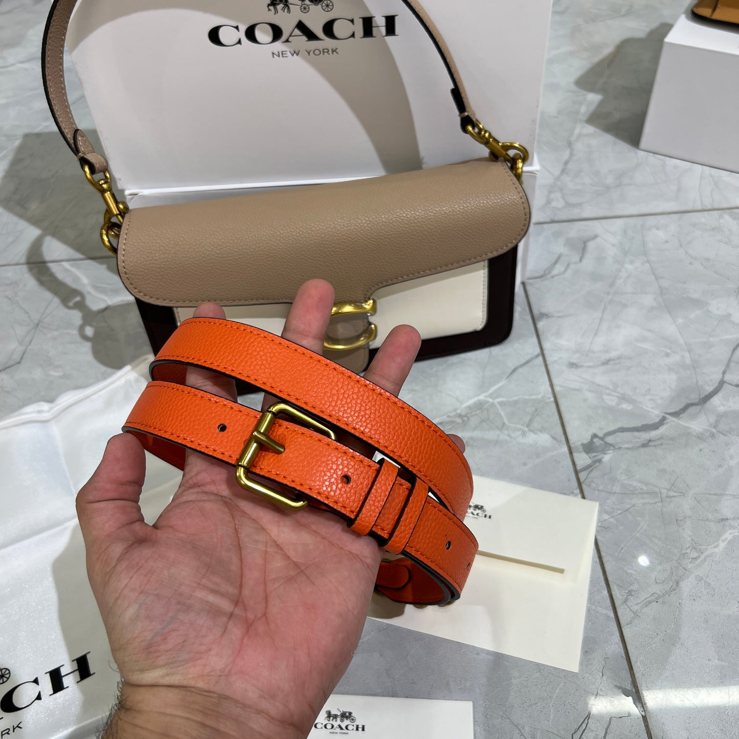 Branded Harmony Satchel Bag