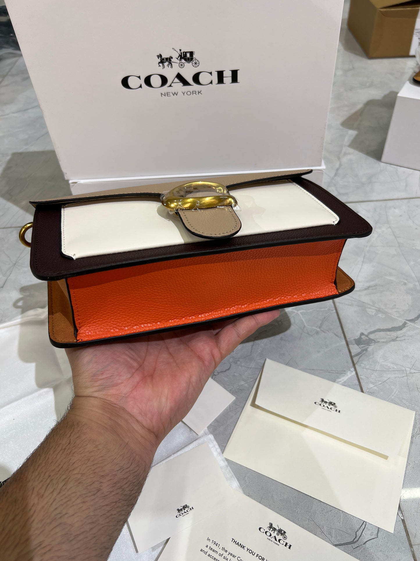 Branded Harmony Satchel Bag