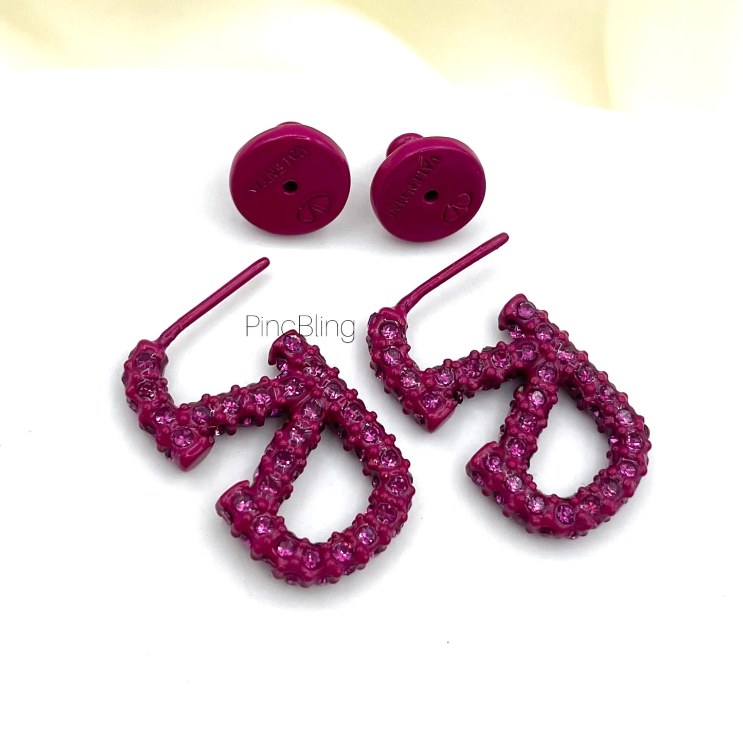 Fuchsia Drip Luxe Earring LxE