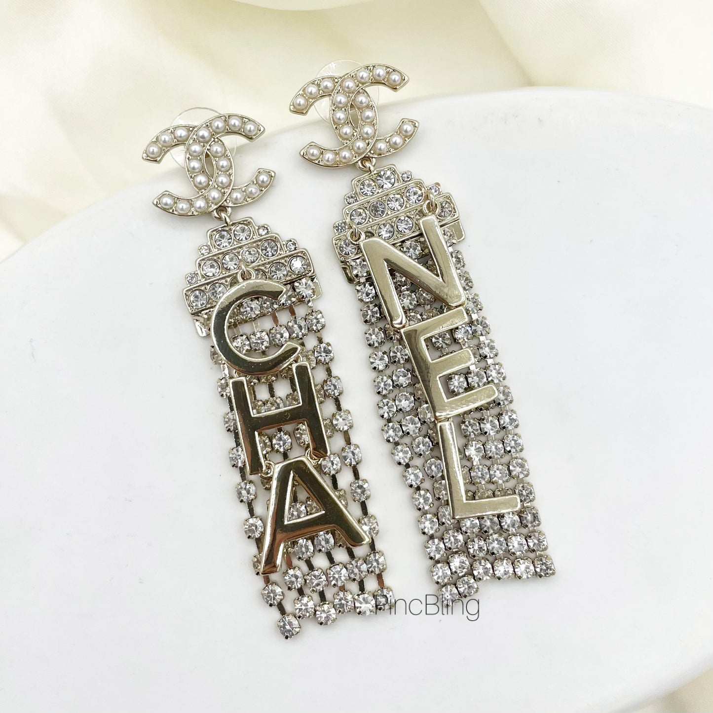 Chain Drop Luxe Earring
