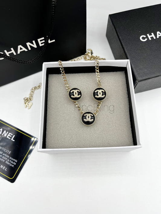 Monogram Enamel Branded Set CHNL LxE