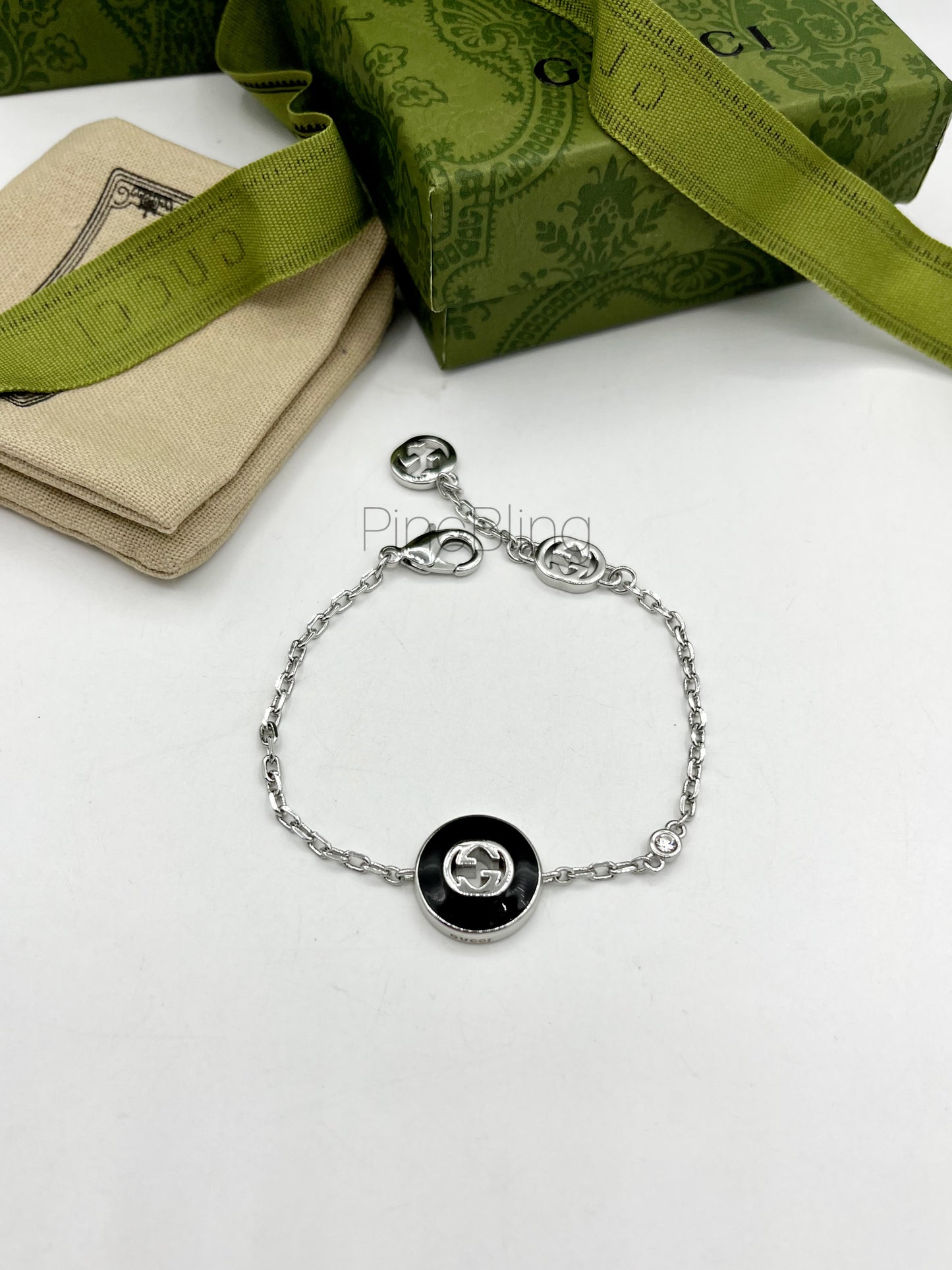 Black Minimal Bracelet GU