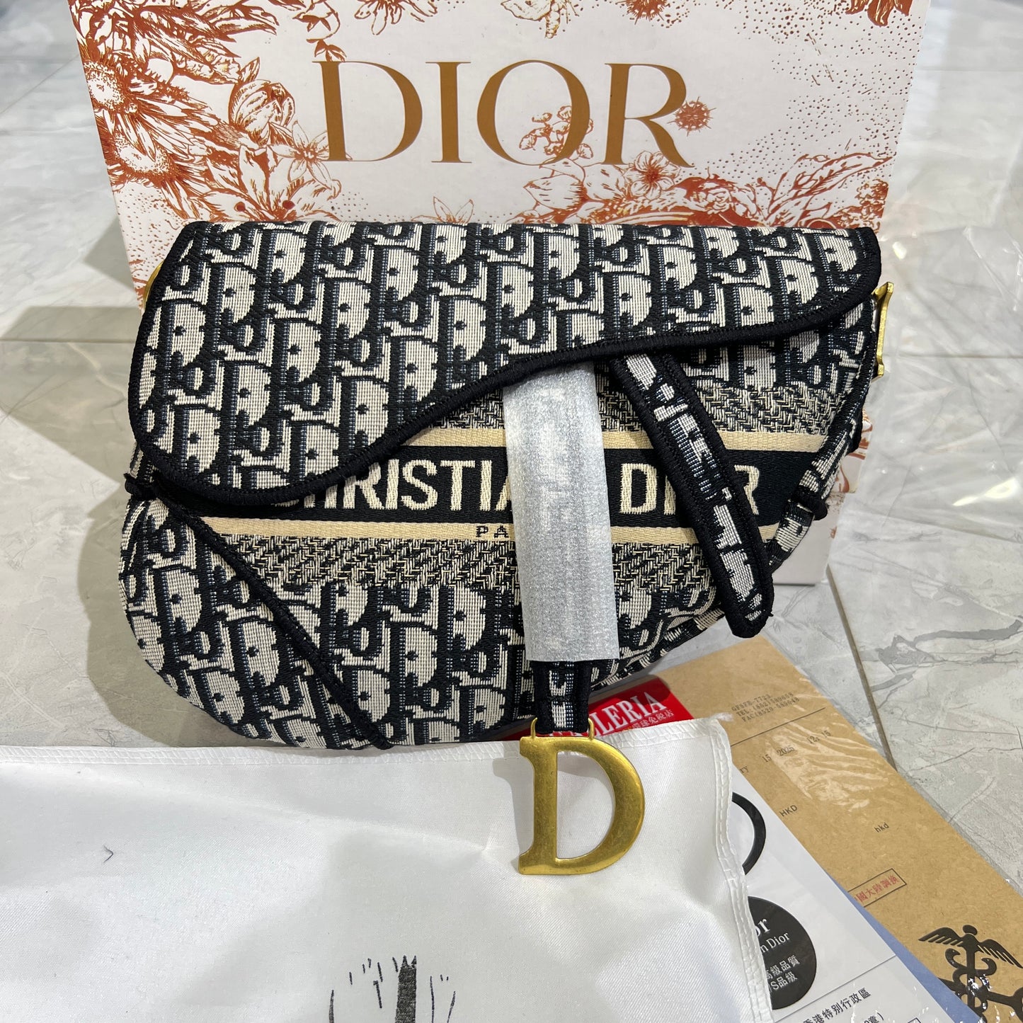 Monogram Saddle Bag