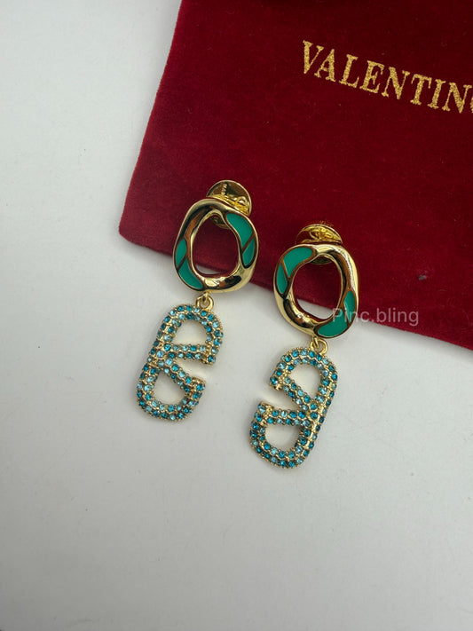 Emerald Oval Luxe Earring LxE