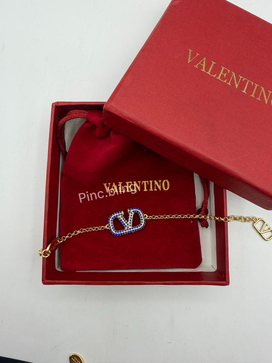 Vlogo Signature Metal Bracelet LxB