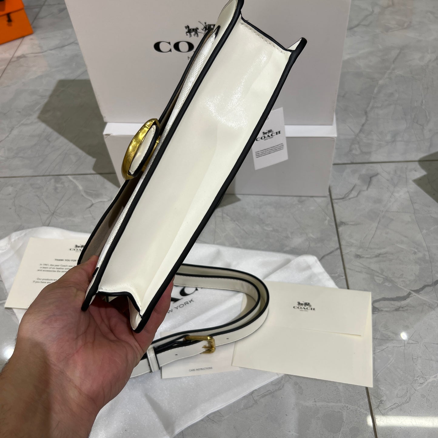 Branded Flap Bag
