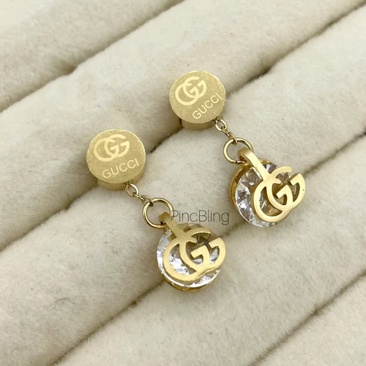 Regal Coin Drop Earings