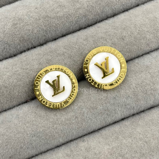 Branded ear stud