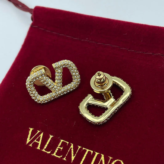 Aurora Luxe Crystal Stud Earrings L-V