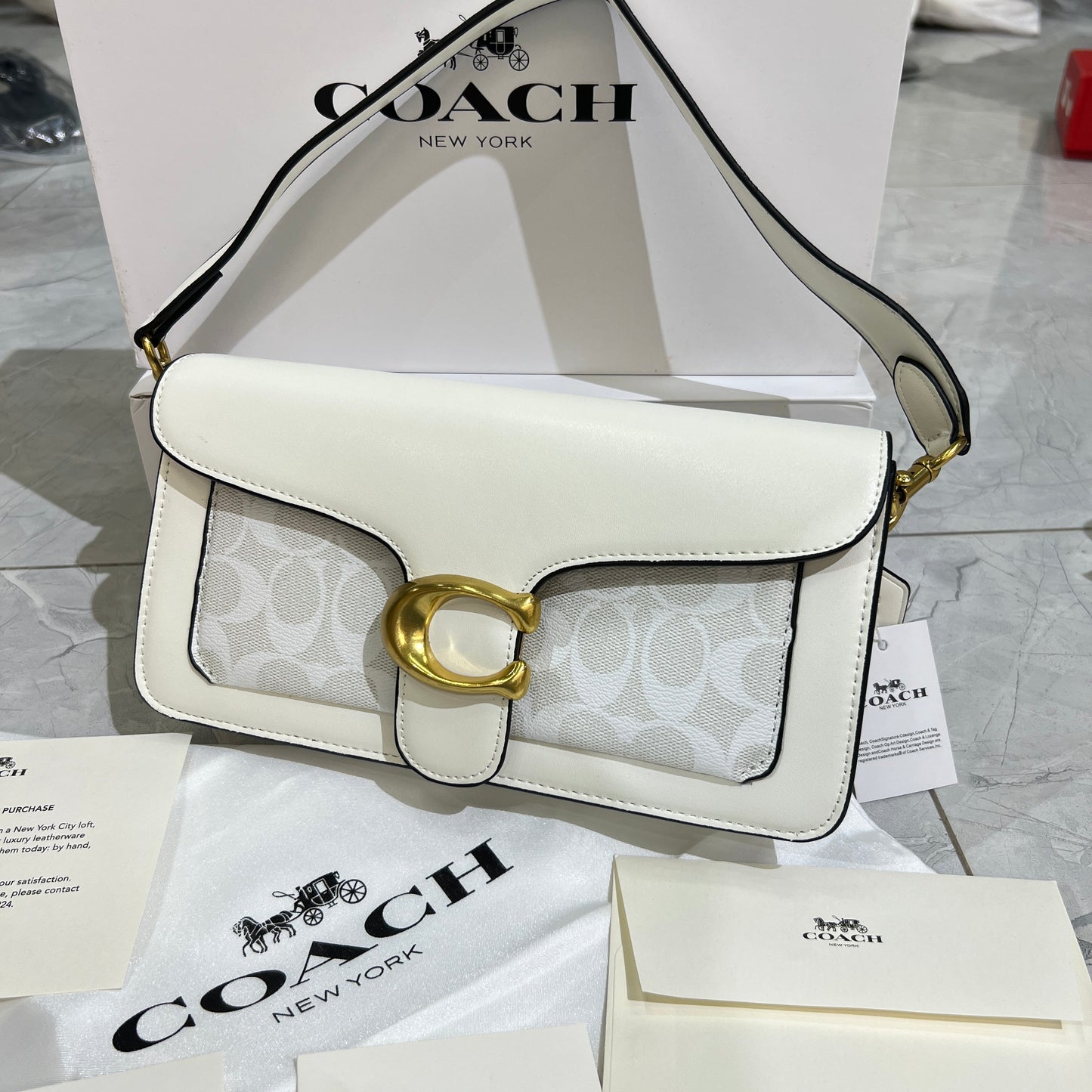 Branded Flap Bag