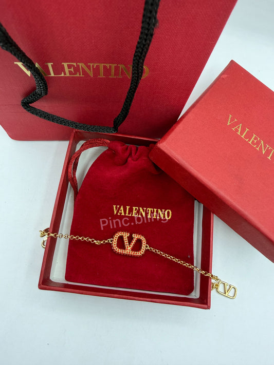 Vlogo Signature Metal Bracelet LxB