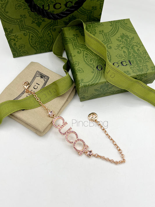 Rose Gold Crystal Bracelet GU