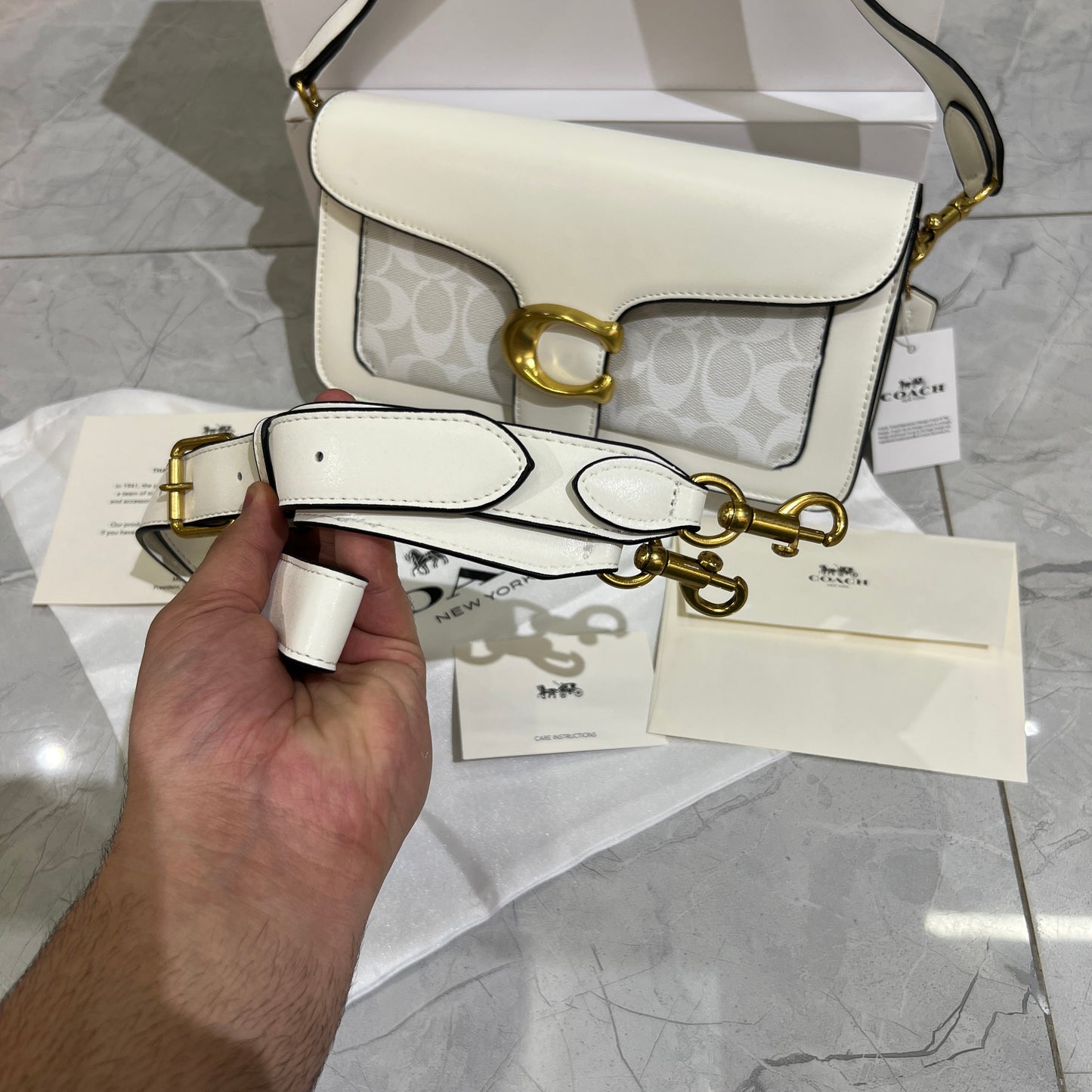 Branded Flap Bag