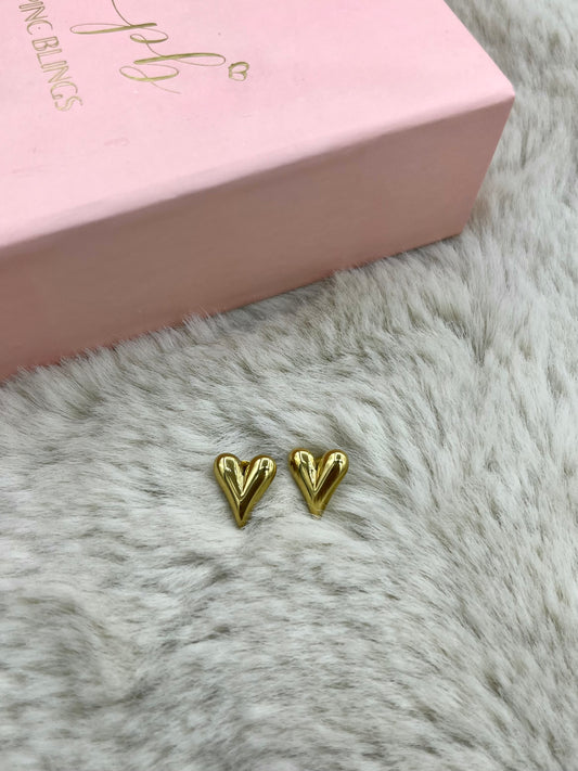 Mini Heart earrings PbE