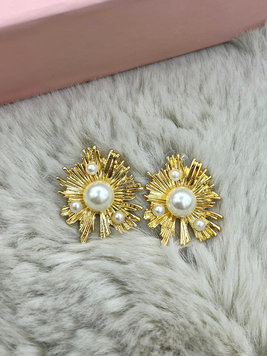 Pearl Chunky earrings PbE