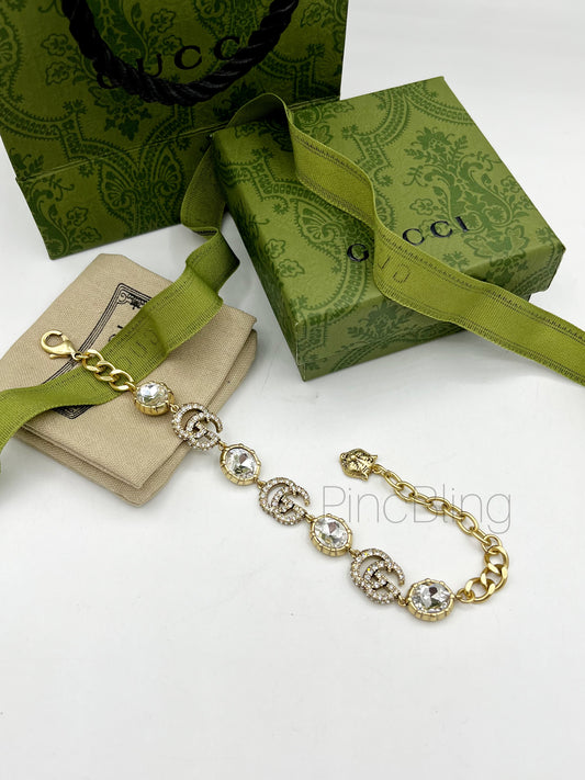 Aurelia Crystal Charm Bracelet GU