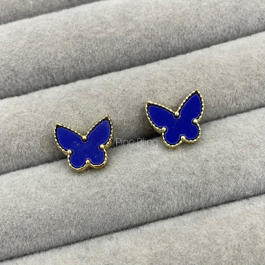 Butterfly ear stud solid