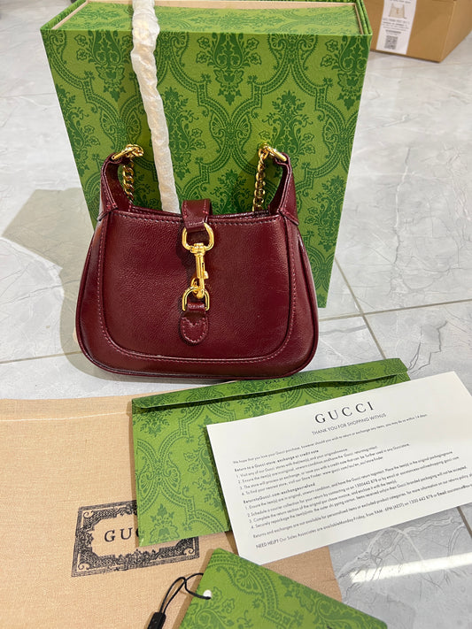 Wine Buckle Branded Bag