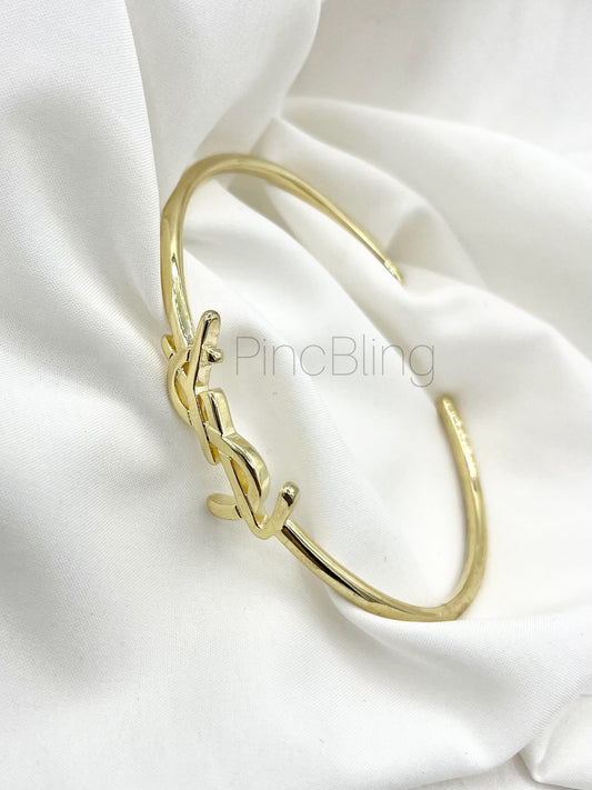 Gold Initial Bracelet