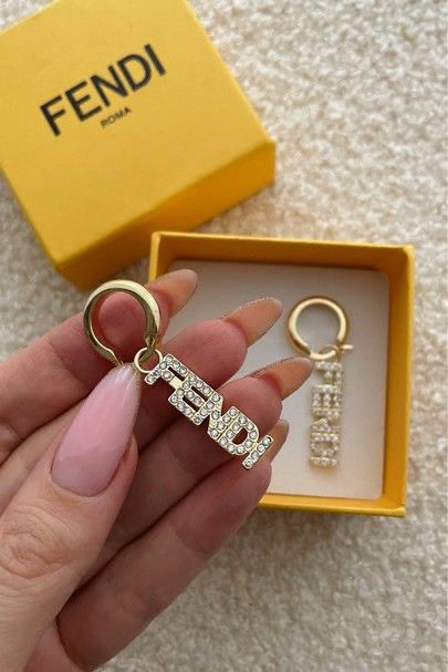 Bold Letter Drop Earring FND LxE