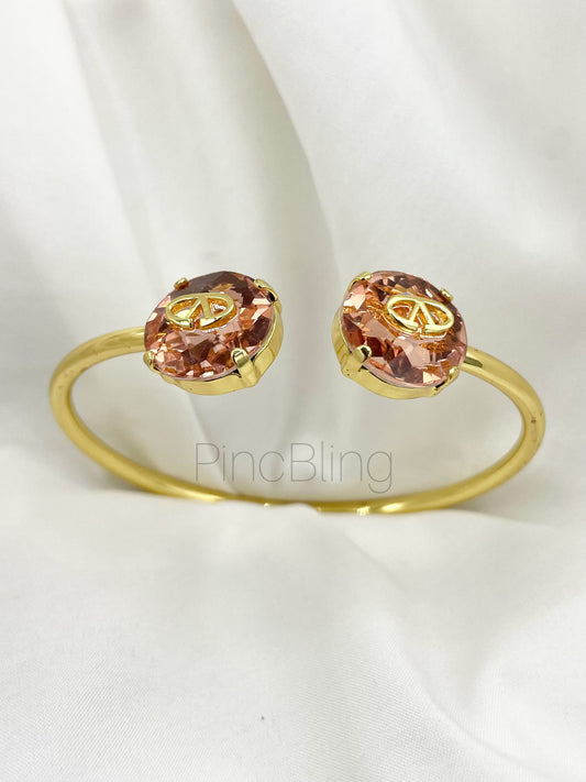 Branded double Stone bracelet