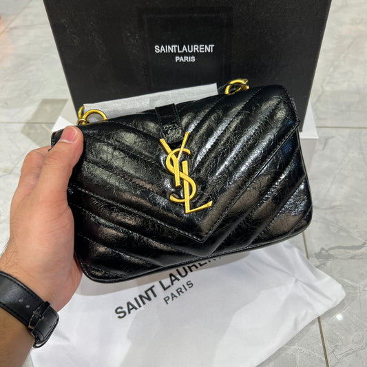 Branded Noir Shoulder Bag