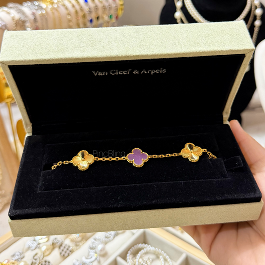 VC purple bracelet LxB