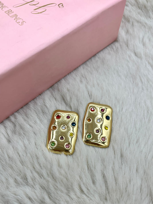 Multi Chunky earrings PbE