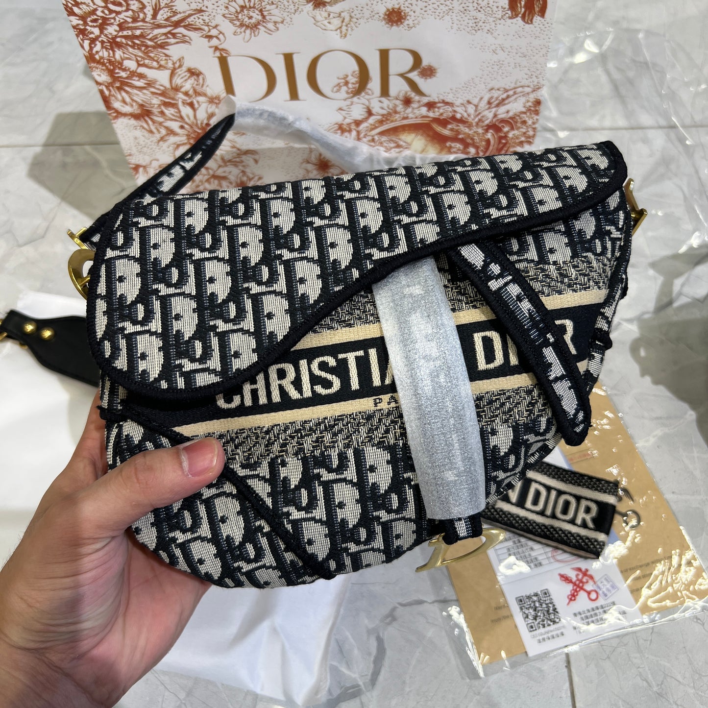 Monogram Saddle Bag