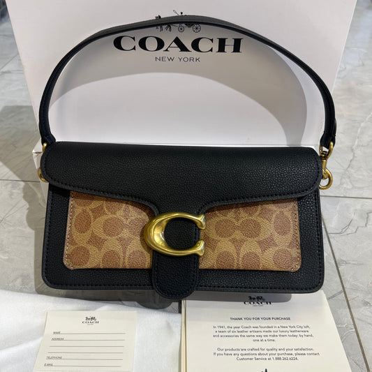 Branded Accent Satchel Bag