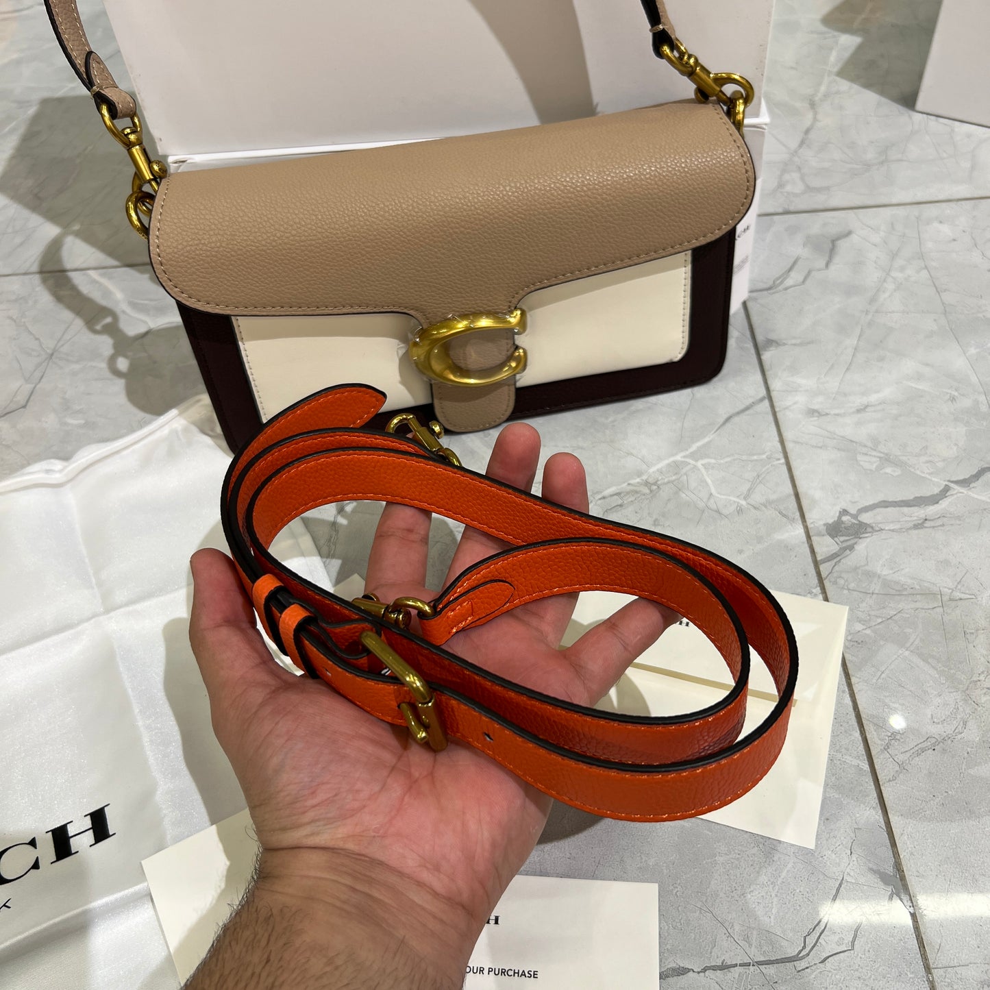 Branded Harmony Satchel Bag