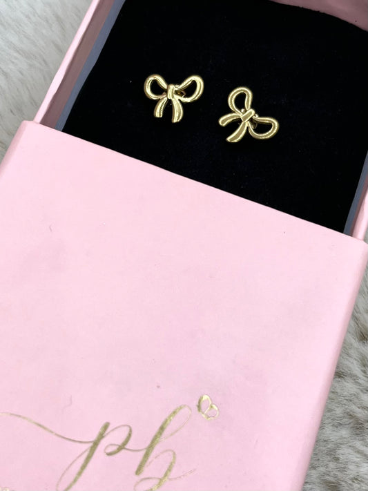 Mini bow earrings PbE