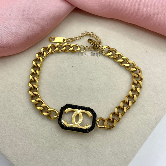 Signature Tag Chain Bracelet