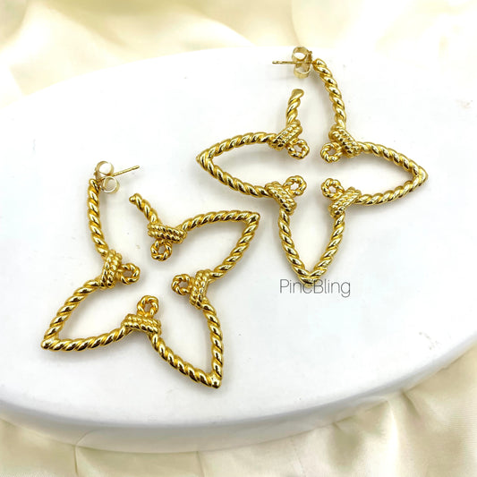 Golden Starfish Luxe Earring