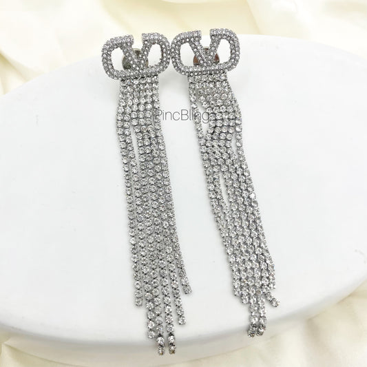 Radiant Fringe Drop Earring