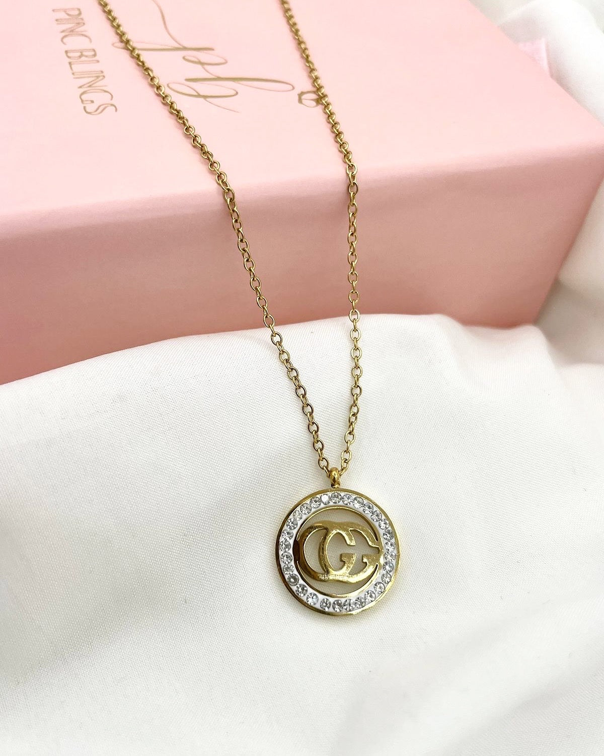 Golden Stone Necklace